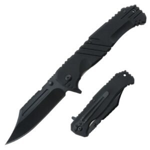 Black Phantom Spring Assist Knife|sword specter