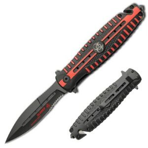 Quarantine Red Zone Folding Knife|sword specter
